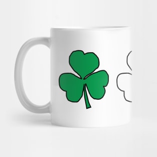 Shamrocks Irish Flag St Patricks Day Mug